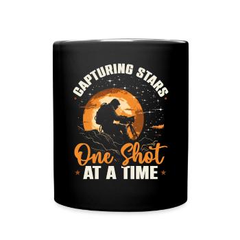 Astrophotographie Appareil photo Astronomie astronomique - Mug uni - noir - Devant