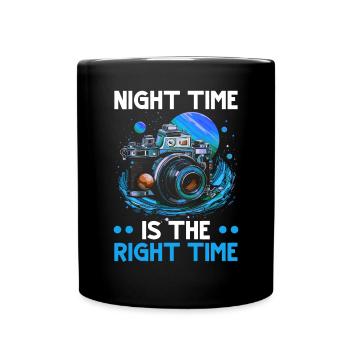 Astrophotography Camera Astronomical Astronomy - Full Colour Mug - black - Front