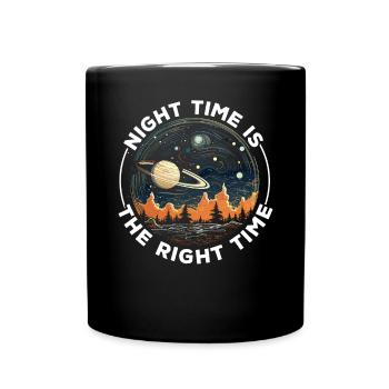 Astrophotography Camera Astronomical Astronomy - Full Colour Mug - black - Front