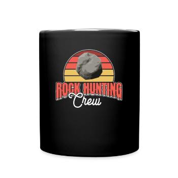 Geologist Stone Collector Stones Geology Minerals - Full Colour Mug - black - Front