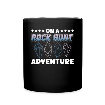 Géologue Enfants Pierres Collectionneuses Pierres Géologie Garçon - Mug uni - noir - Devant
