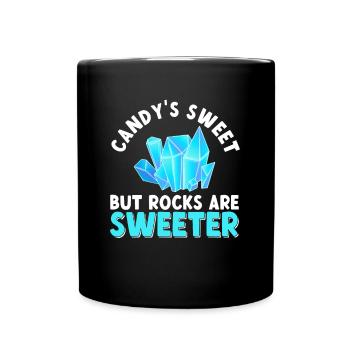 Geologist Children Stone Collector Stones Geology Boy - Full Colour Mug - black - Front