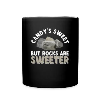 Geologist Children Stone Collector Stones Geology Boy - Full Colour Mug - black - Front