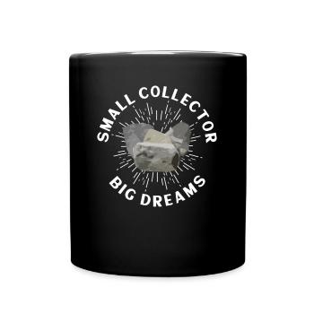 Geologe Kinder Steinsammler Steine Geologie Junge - Tasse einfarbig - Schwarz - Vorne