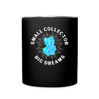 Geologe Kinder Steinsammler Steine Geologie Junge - Tasse einfarbig - Schwarz - Vorne