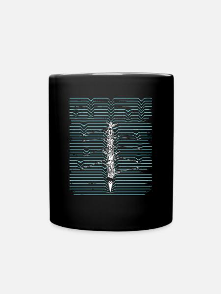 Vague de l’équipe d’aviron - Mug uni - noir