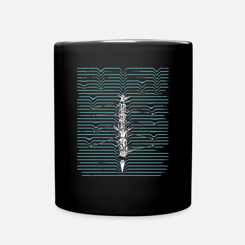 Vague de l’équipe d’aviron - Mug uni - noir