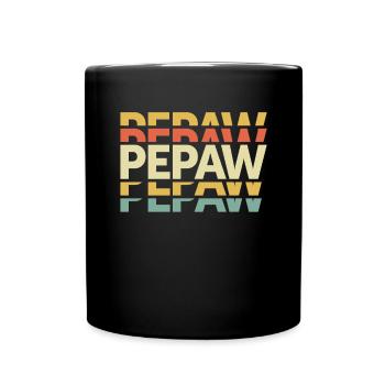 Pepaw Legendary Love Grandpa Father's Day - Full Colour Mug - black - Front