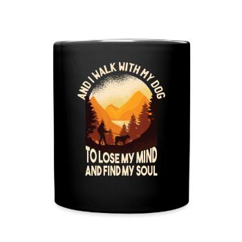 Dog Dog Owner Accessories Dog Lover Funny - Full Colour Mug - black - Front
