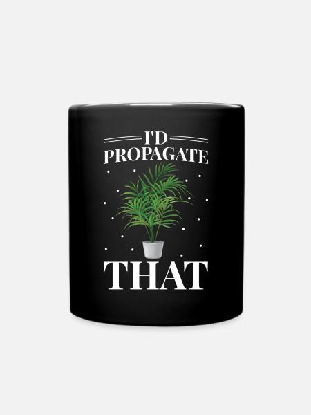 Amateurs de plantes Kentia que je multiplierais - Mug uni - noir