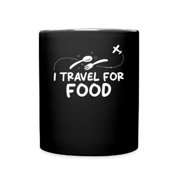 Food Trip Travel Food Culinary Cuisine - Full Colour Mug - black - Front