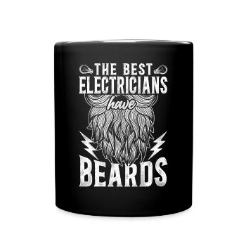 Beard Lover Bearded Man - Full Colour Mug - black - Front
