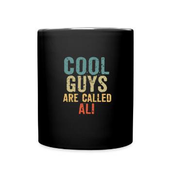 Cool guys are called ali - Full Colour Mug - black - Front