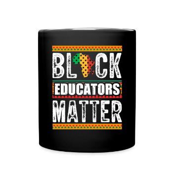 Black History Month Black History - Tasse einfarbig - Schwarz - Vorne