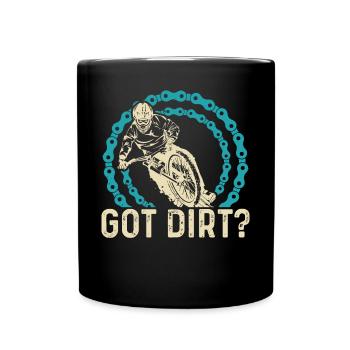 Motocross - Mug uni - noir - Devant