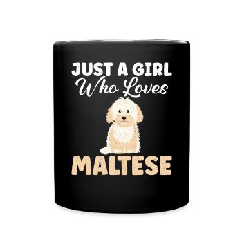 Cadeaux de propriétaire maltais - Mug uni - noir - Devant