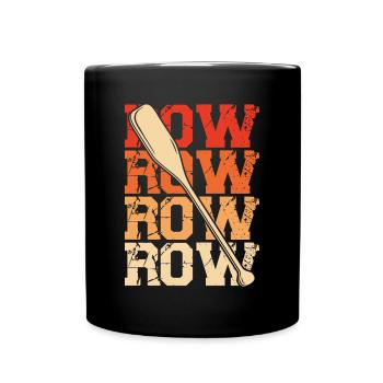 Paie de gouvernail - Mug uni - noir - Devant