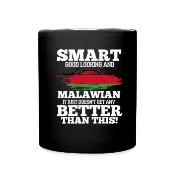 Malien - Mug uni - noir - Devant