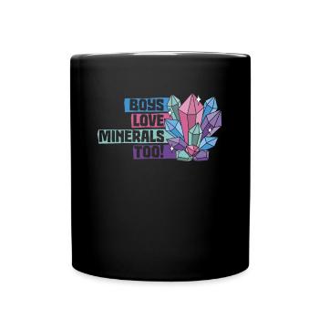 Geologe Steinsammler Steine Geologie Mineralien - Tasse einfarbig - Schwarz - Vorne