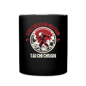 Taijiquan Stillness in Motion Tai Chi Chuan - Mug uni - noir - Devant