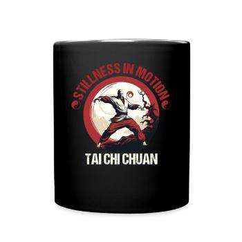 Taijiquan Stillness in Motion Tai Chi Chuan - Mug uni - noir - Devant