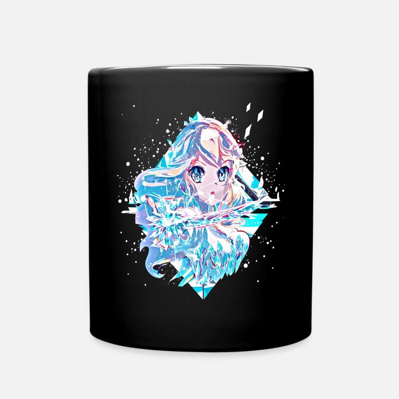 Anime Spchnee Queen Ice Princess - Mug uni - noir