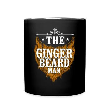 Beard Lover Bearded Man Ginger - Full Colour Mug - black - Front