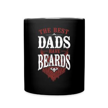 Beard Lover Bearded Man Dad Ginger - Tasse einfarbig - Schwarz - Vorne