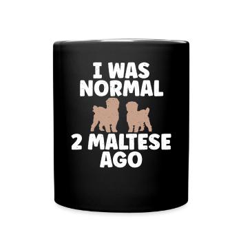 Cadeaux de propriétaire maltais - Mug uni - noir - Devant