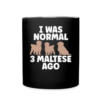 Cadeaux de propriétaire maltais - Mug uni - noir - Devant