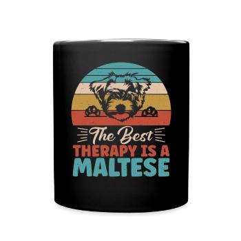 Cadeaux de propriétaire maltais - Mug uni - noir - Devant