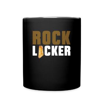 Geologe Steinsammler Steine Geologie Mineralien - Tasse einfarbig - Schwarz - Vorne