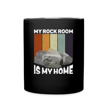 Géologue Pierre collectrice Pierres Géologie Minéraux - Mug uni - noir - Devant