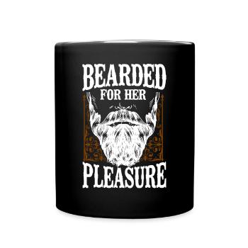Beard Lover Bearded Man Bearded - Full Colour Mug - black - Front