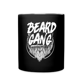 Beard Lover Bearded Man Beard Gang - Full Colour Mug - black - Front