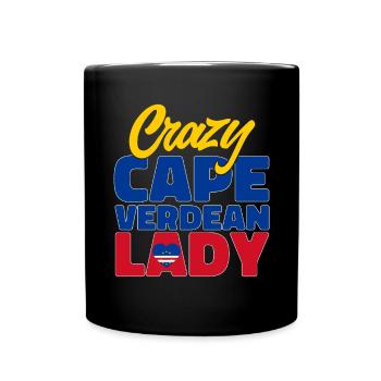 Cape Verde flag Cabo Verde flag - Full Colour Mug - black - Front