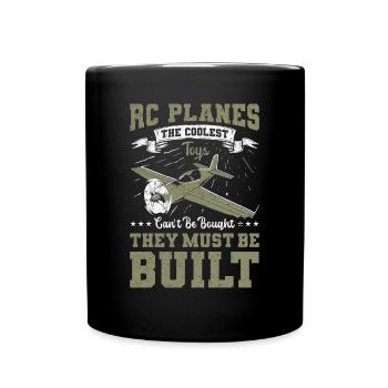 Les jouets les plus cool ne peuvent pas être achetés - Model Airplane - Mug uni - noir - Devant