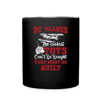 Les jouets les plus cool ne peuvent pas être achetés - Model Airplane - Mug uni - noir - Devant