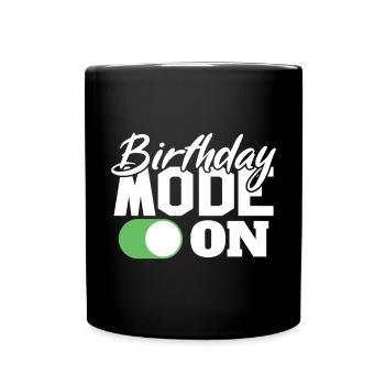 Mode anniversaire sur Fun Celebration - Mug uni - noir - Devant