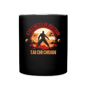 Taijiquan Stillness in Motion Tai Chi Chuan - Mug uni - noir - Devant