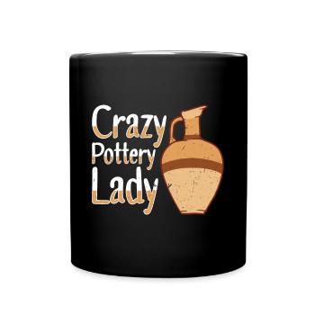 Pottery Lovers Clay Ceramic Kiln - Mug uni - noir - Devant