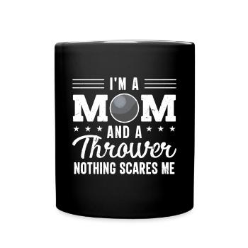 Athletics Athletics Throw Athlete - Full Colour Mug - black - Front