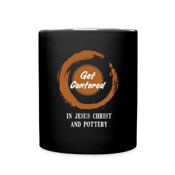 Pottery Lovers Clay Ceramic Kiln - Full Colour Mug - black - Front