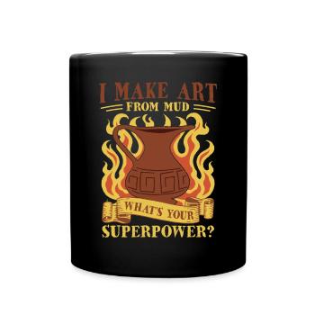 Pottery Lover Clay Ceramic Four - Mug uni - noir - Devant