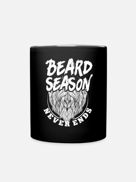 Beard Lover Bearded Man Beard - Tasse einfarbig - Schwarz