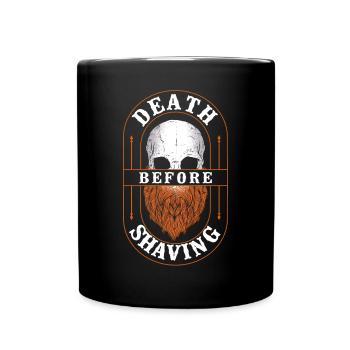 Beard Lover Bearded Man Ginger - Tasse einfarbig - Schwarz - Vorne