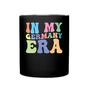 Allemagne Retro Groovy - Mug uni - noir - Devant