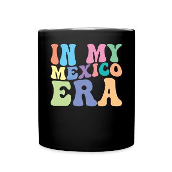 Mexique Retro Groovy - Mug uni - noir - Devant