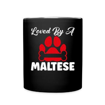 Cadeaux de propriétaire maltais - Mug uni - noir - Devant