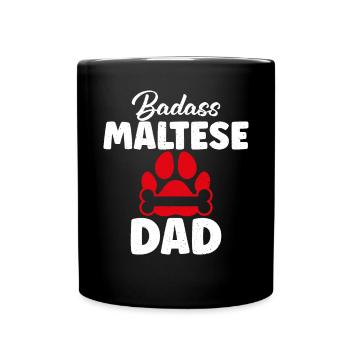 Cadeaux de propriétaire maltais - Mug uni - noir - Devant
